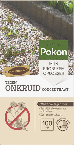 Pokon tegen Onkruid - Concentraat - 225ml - Onkruidbestrijding - 100% natuurlijk