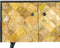 Liviza Dressoir Crista - Mangohout - Rechthoek Zwart - 60 cm , 160 cm , 45 cm
