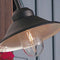 Konstsmide Vega - Buiten Wandlamp - Max. 1x 60W E27 IP44 - Zwart Aluminium