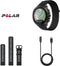Polar Grit X2 Pro S-L + extra nylon band, Zwart (Zwart)