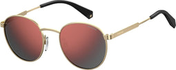 Polaroid Zonnebril 2053/s Noa/oz Unisex Goud/rood - gepolariseerd