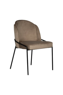 Pole to Pole - Fjord chair - Velvet - Dove