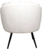 Pole to Pole - High five Fauteuil - Boucle - White Pearl