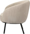 Pole to Pole - Mars lounge stoel - Chenille - Beige