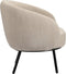 Pole to Pole - Mars lounge stoel - Chenille - Beige