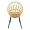 Pole to Pole - Peacock Chair - Synthetic Rattan - Natural