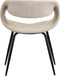 Pole to Pole - Whale stoel - Chenille - Beige