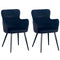 Pole to Pole - Wing chair - Black - Set of 2