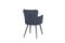 Pole to Pole - Wing chair - Black - Set of 2