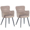 Pole to Pole - Wing chair - Sand white - Set of 2