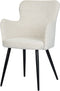 Pole to Pole - Wing Stoel - Boucle - Parel Wit