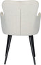 Pole to Pole - Wing Stoel - Boucle - Parel Wit