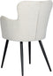 Pole to Pole - Wing Stoel - Boucle - Parel Wit
