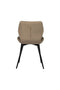 PoleWolf - Lupo chair - Velvet - Sand White - Set of 4
