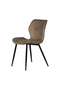 PoleWolf - Lupo chair - Velvet - Sand White - Set of 4