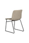 PoleWolf - Ripple chair - Chenille - Beige - Set of 4