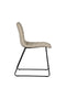 PoleWolf - Ripple chair - Chenille - Beige - Set of 4