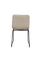 PoleWolf - Ripple chair - Chenille - Beige - Set of 4