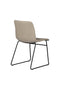 PoleWolf - Ripple chair - Chenille - Beige - Set of 4
