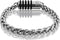 Police Heren-Armband Metaal One Size Schwarz 32020918