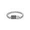 Police Heren-Armband Metaal One Size Schwarz 32020918