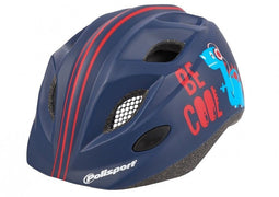 Pol PolispGoudt kinderhelm Be Cool. maat: S (52/56 cm), kleur: Blauww