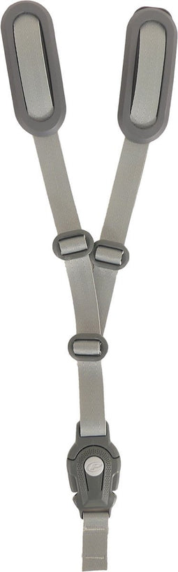 Polisport 3-puntsgordel + gordelpads voor Bubbly mini Plus grijs