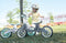 Polisport Balance Bike Loopfiets - Creme/Mint