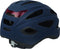 Polisport City GO fietshelm - Maat L (52-59cm) - mat blauw denim