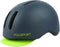 Polisport Commuter fietshelm - Maat M (54-58cm) - Mat Grijs/fluo geel