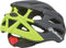 Polisport helm Twig mat grijs/ fluo geel L 58-61cm easy-lock