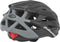 Polisport helm Twig mat zwart/ grijs M 55-58cm easy-lock