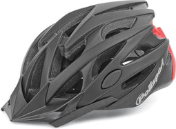 Polisport helm Twig mat zwart /rood L 58-61cm easy-lock