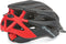 Polisport helm Twig mat zwart /rood L 58-61cm easy-lock