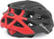 Polisport helm Twig mat zwart /rood L 58-61cm easy-lock