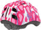 Polisport Junior premium fietshelm s 52-56cm glitter hearts roze