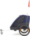 Polisport Kindertrailer zonder wandelkit grijs/blauw