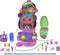 Polly Pocket Jungle Moederaap en Baby - Speelfigurenset