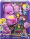 Polly Pocket Kangaroo Mamma & Joey - Speelfigurenset - Tas