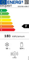 Exquisit EKS180-4-080F - Inbouw Koelkast - 140 Liter - LED verlichting - 39 dB - Wit