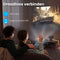 Auronic Beamer - Mini Beamer - 10.000 Lumen - WiFi - 1080P Full HD - Inclusief projectiescherm - Wit