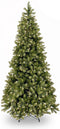 Poly Bayberry Slim verlichte kunstkerstboom - 228 cm - Groen - Ø109 cm - 1268 tips - 500 ledlampjes (warm wit) - Metalen voet