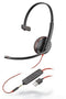 Poly Blackwire 3215, Mono, USB-A (Zwart)