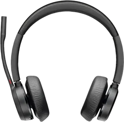 Poly Poly Voyager 4320 UC stereo USB-A + BT700 USB-A-adapter + oplaadstandaard (Zwart)