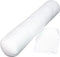 Polydaun - slaapmaatje lange jan - langwerpig kussen - lichaamskussen - zijslaapkussen - voedingskussen - body pillow - 110x15 cm - met afneembare hoes