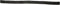 Polyester Koord, 4 mm, Zwart, 40 M, 1 Rol