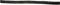 Polyester Koord, 4 mm, Zwart, 40 M, 1 Rol
