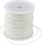 Polyester koord, dikte 1 mm, 50 m, wit