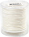 Polyester koord, dikte 1 mm, 50 m, wit