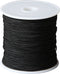 Polyester koord, dikte 1 mm, 50 m, zwart